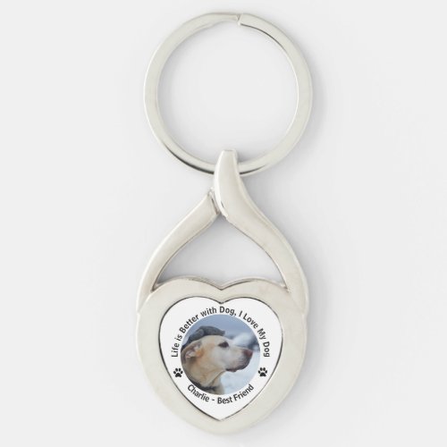 Personalize Your Own Custom Made Design Pet Photo  Keychain