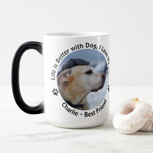 Personalize Your Own Custom Made Design Pet Photo  Magic Mug