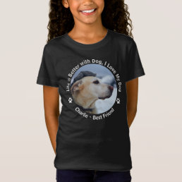 Personalize Your Own Custom Made Design Pet Photo  T-Shirt