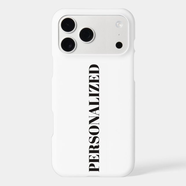 Personalize Your Own Iphone Case (Back)