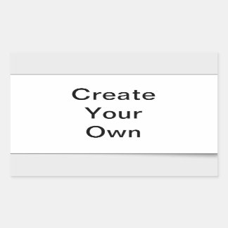 Personalize your own item rectangular sticker