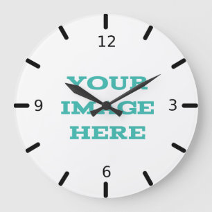 Personalize Your Own Large Clock