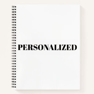Personalize Your Own Notebook