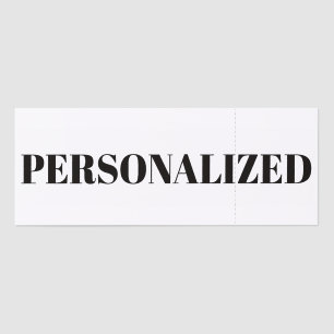 Personalize Your Own Raffle Tickets