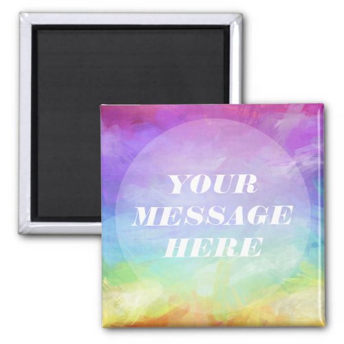 Personalize your own Rainbow   Magnet