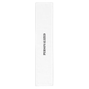 Personalize Your Own Short Table Runner