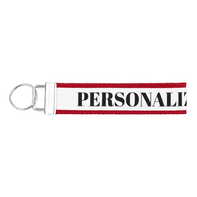 Personalize Your Own Wrist Keychain (Keys on Left)