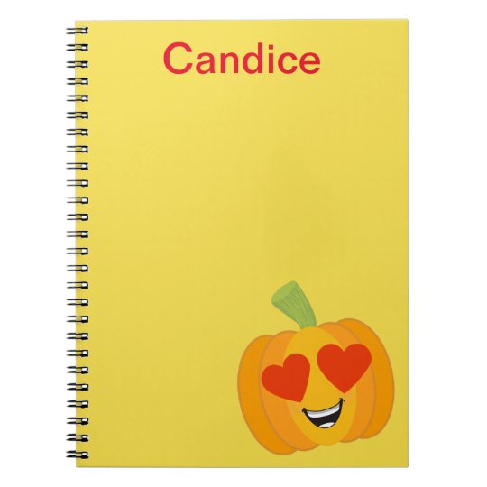 personalize your pumpkin notebook personalize your notebook
