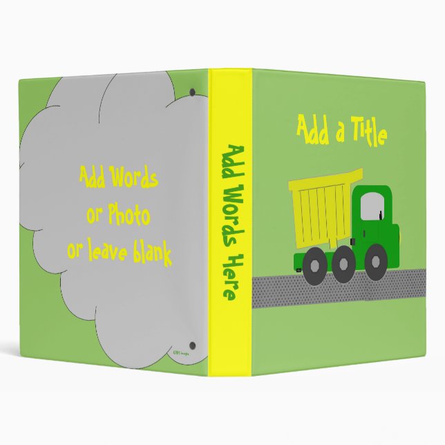 Personalize your Truck Binder (Background)