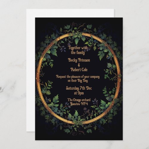 Personalize your Wedding invitation