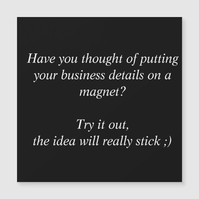 Personalized, (Front)