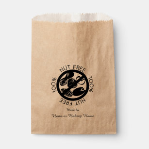 personalized bakery bags
