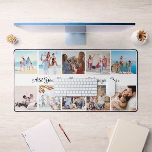 Personalized 10_Photo Collage Desk Mat