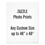 Personalized 10” X 13&quot; Photo Print, Or Custom Size at Zazzle