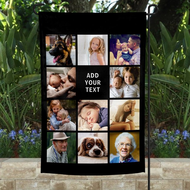 Personalized 11 Photo Collage Garden Flag (Creator Uploaded)