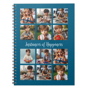 Personalized 12 Family, Friends or Travel Photos   Notebook