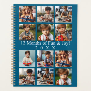 Personalized 12 Family, Friends or Travel Photos   Planner