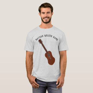 Personalized 12-String Guitar Guitartists or Band T-Shirt