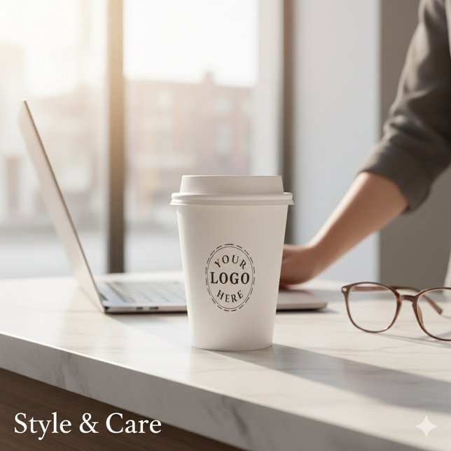 Personalized 12oz Paper Cup with Lid for Events (Personalized 12oz Paper Cup with Lid for Events)