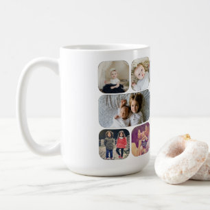 Personalized 13 Photo Coffee Mug