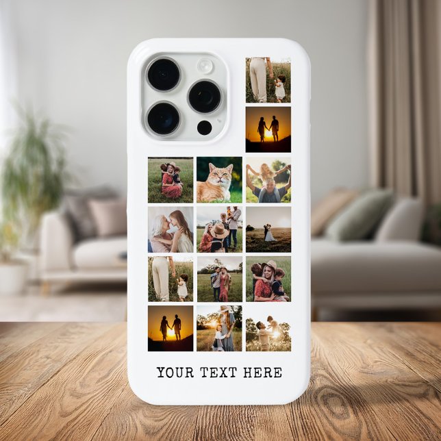 Personalized 14 Photo Collage Case-Mate iPhone Case (Creator Uploaded)