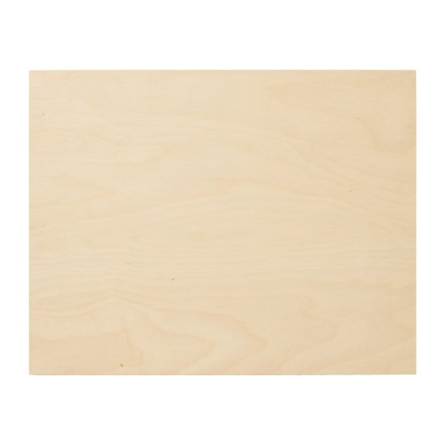 Personalized 14x11 Wood Print to Design Your Dream (Front)