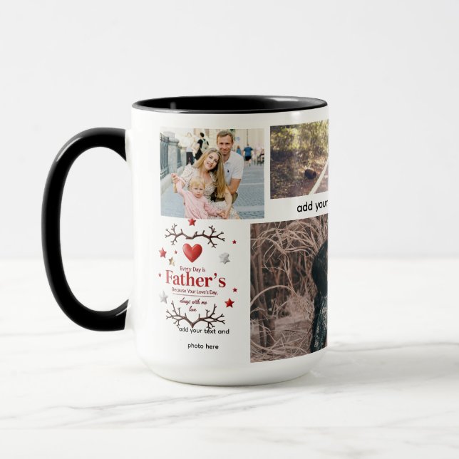 Personalized 15 oz Combo Mug for Dad (Left)