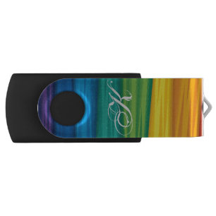 Personalized 16Gig Thumb Drive lgbtq rainbow flag