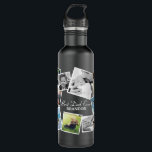 Personalized 17 Dad Photo Collage | Father's Day Stainless Steel Water Bottle<br><div class="desc">Custom photo water bottle featuring 17 pictures of your choice,  and a text template that is easy to personalize. Great gift for dads and grandads for birthdays or Fathers Day.</div>