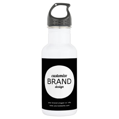 Personalized 18 oz Custom Logo Water Bottle