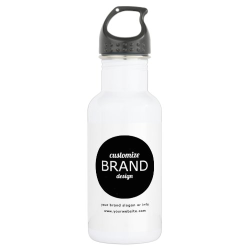 Personalized 18 oz Logo Water Bottle