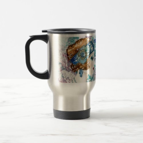 Personalized 1920âs Flapper Travel Mug Travel Mug