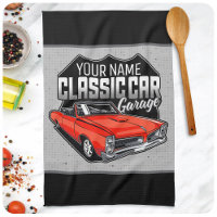 Personalized 1966 Convertible Classic Car Garage