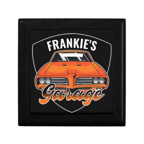 Personalized 1969 Ram Air 400 Muscle Car Garage  Gift Box