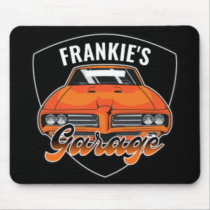 Personalized 1969 Ram Air 400 Muscle Car Garage Mouse Pad