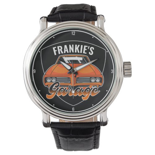 Personalized 1969 Ram Air 400 Muscle Car Garage  Watch