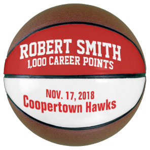 Personalized 1,000 Point Basketball