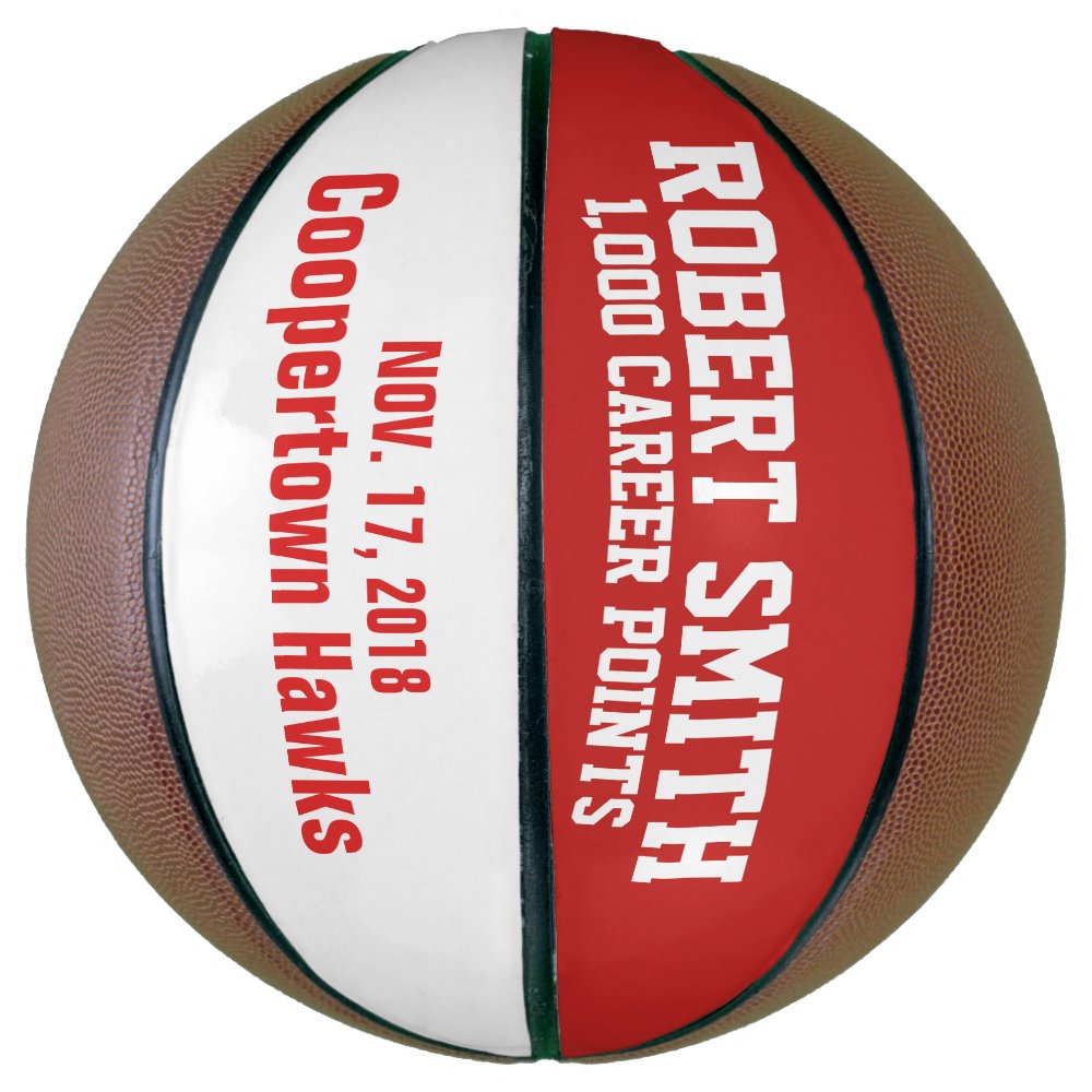 Disover Personalized 1,000 Point Basketball, Custom Basketball