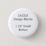 Personalized 1.25&quot; Small Round Button Pin Template at Zazzle