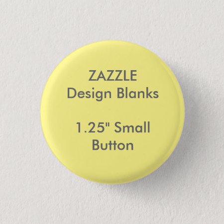 Personalized 1.25" Small Round Button Pin Template