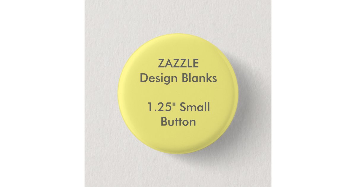 Personalized 1 25 Small Round Button Pin Template Zazzle Com
