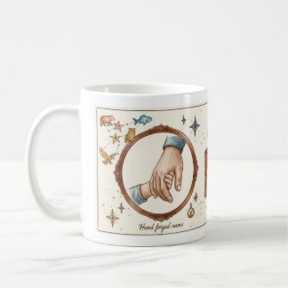 Personalized #1 Dad Watercolor Full Wrap Mug