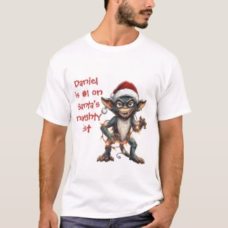 Personalized #1 on Santa's naughty list