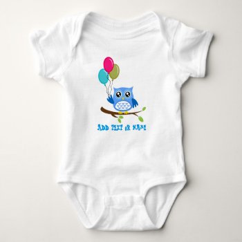 Personalized 1st Birthday Baby Bodysuit by ncartoon at Zazzle