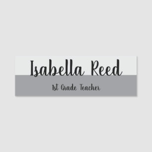 Personalized 1st Grade Teacher Name Tag