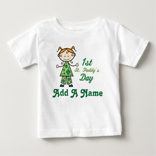 Personalized 1st St Patricks Day tee