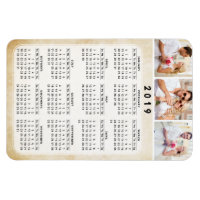 Calendar Refrigerator Custom Magnets 4x6