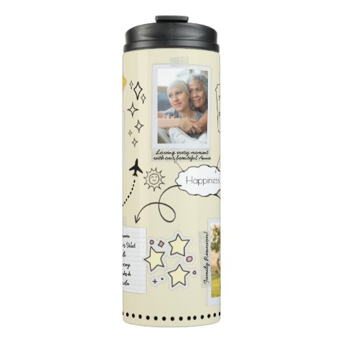 Personalized 2022 Year In Review 5 Photo Tumbler