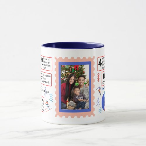 Personalized 2022 Year In Review Winter Scene Mug