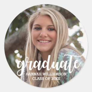 Personalized 2024 Photo Graduation Sticker